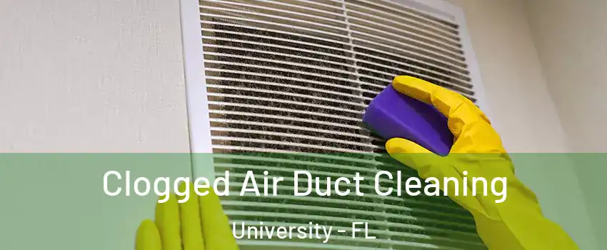  Clogged Air Duct Cleaning University - FL