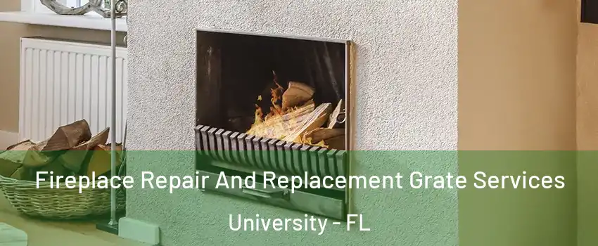  Fireplace Repair And Replacement Grate Services University - FL