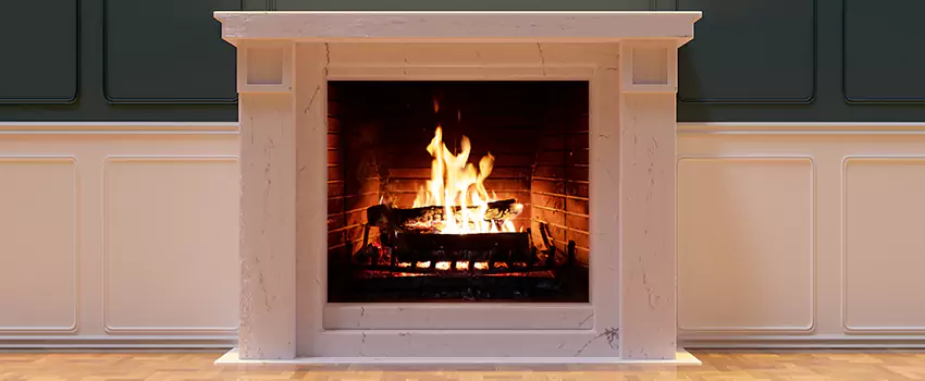 Decorative Electric Fireplace Installation in University, Florida