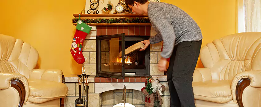 Gas to Wood-Burning Fireplace Conversion Services in University, Florida