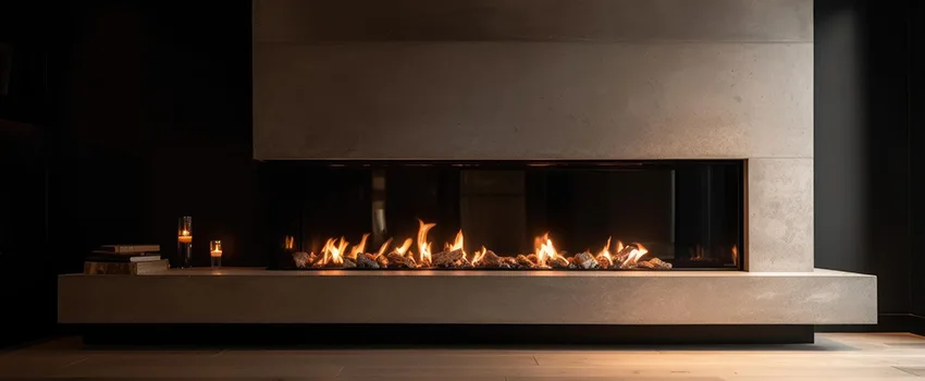 Gas Fireplace Ember Bed Design Services in University, Florida