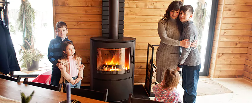 Morso Cast Iron Fireplace Insert Installation in University, Florida