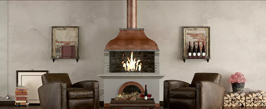 Thelin Hearth Products Providence Pellet Insert Fireplace Installation in University, FL