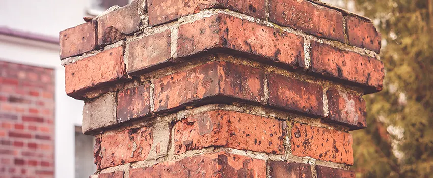 Cracked Chimney Bricks Repair Cost in University, Florida