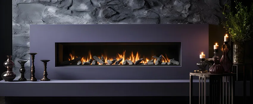 Ember Bed for Ventless Gas Fireplace in University, FL