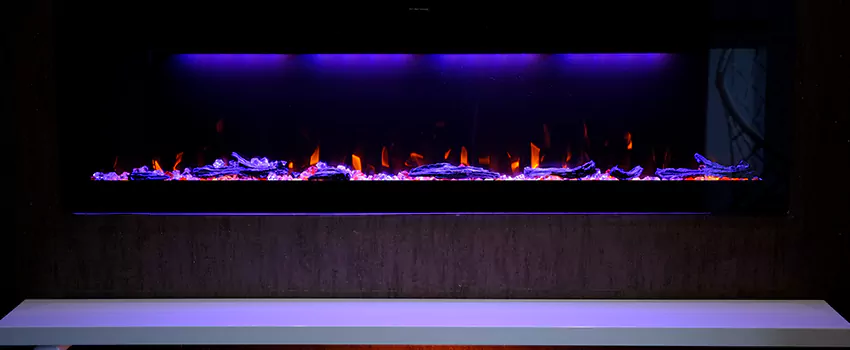 Dynamic Flame Color Fireplace Installation in University, FL