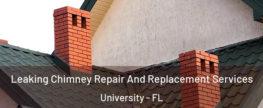  Leaking Chimney Repair And Replacement Services University - FL