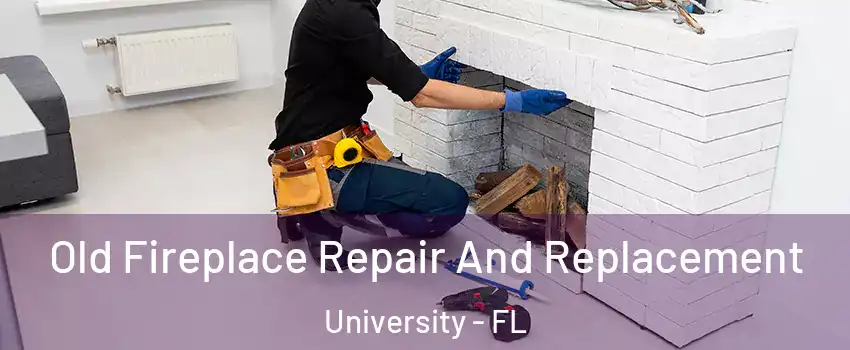  Old Fireplace Repair And Replacement University - FL